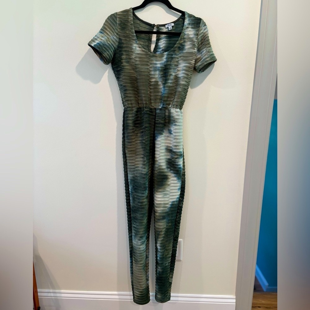 Stylish Black and Gray Jumpsuit